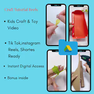 3000+ Kids' Craft Video Bundle - Image 2